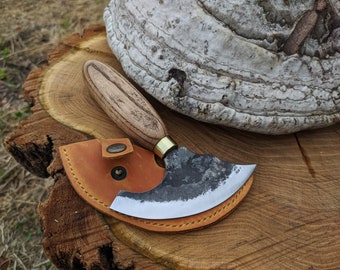 Leather Knife Set 2pcs. Hand Made Forged Knife for Leather. Forged Leather  Knife. Japanese Leather Knife. Skinning Knife. Forged Knives -  Sweden