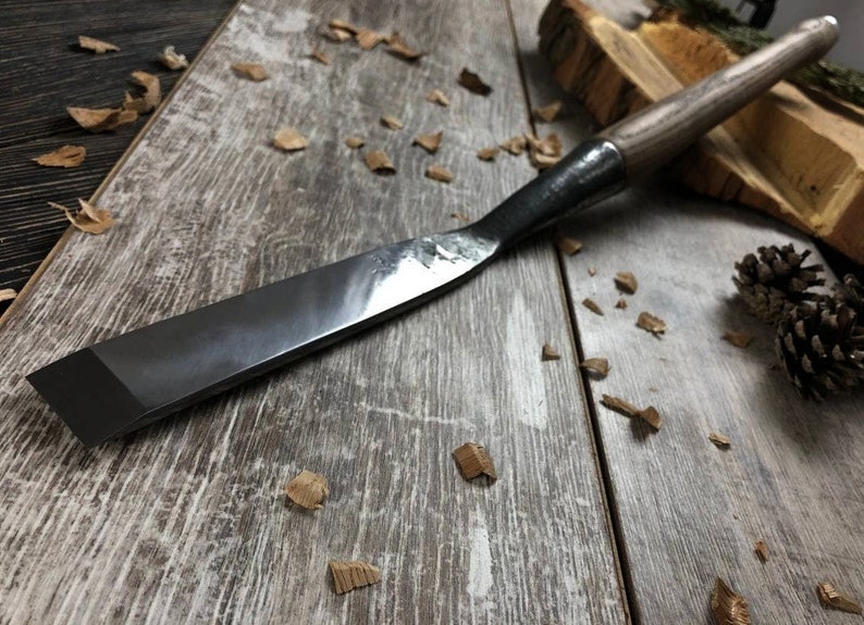 Timber Framing Chisel Carpenters Slick Chisel Straight Etsy
