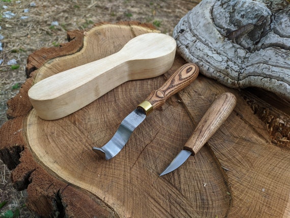 Knives Carving Bowl Kuksa. Spoon Carving Hook Knife. Forged Spoon Carving  Knife. Spoon Carving Tools. Hand Forged Wood Carving Tool. Forged -   Israel