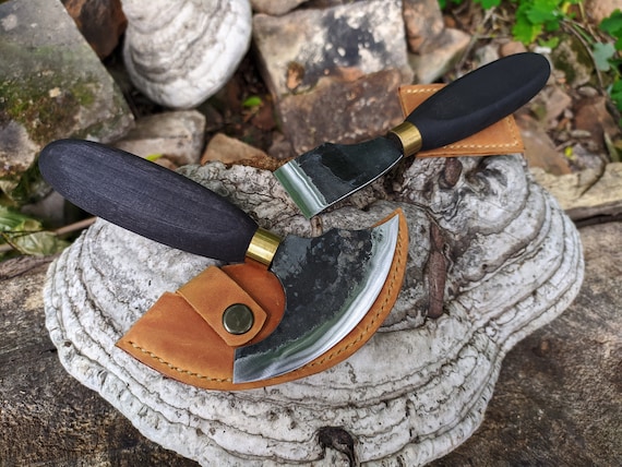Leather Knife Set 2pcs. Hand Made Forged Knife for Leather. Forged Leather  Knife. Japanese Leather Knife. Skinning Knife. Forged Knives -  Israel