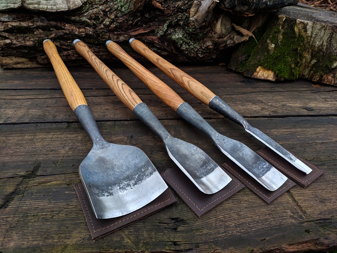 Carpenters Slick Chisel Set 4pcs. Timber Framing Etsy