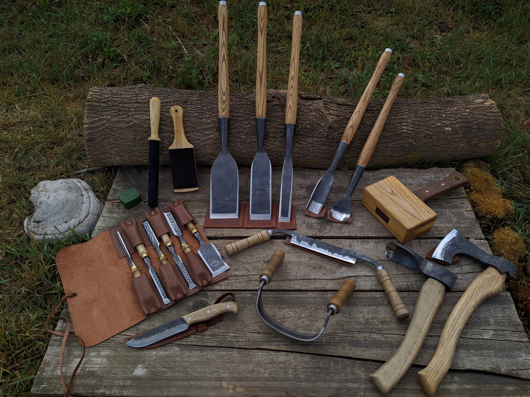 Carpenters Slick Chisel Set 19pcs. Chisel for a Wooden Frame. - Etsy