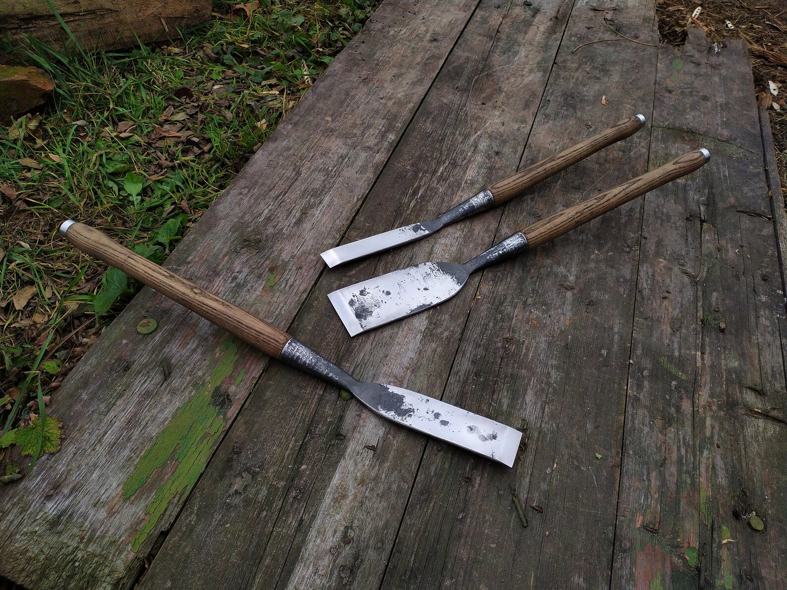 Timber Framing Chisel Carpenters Slick Chisel Set 3 Pc. Long Etsy Canada