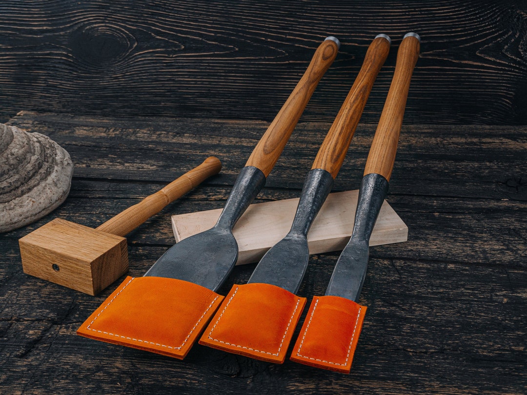 Carpenters Slick Chisel Set 3pcs. Straight Chisel. Chisel for - Etsy