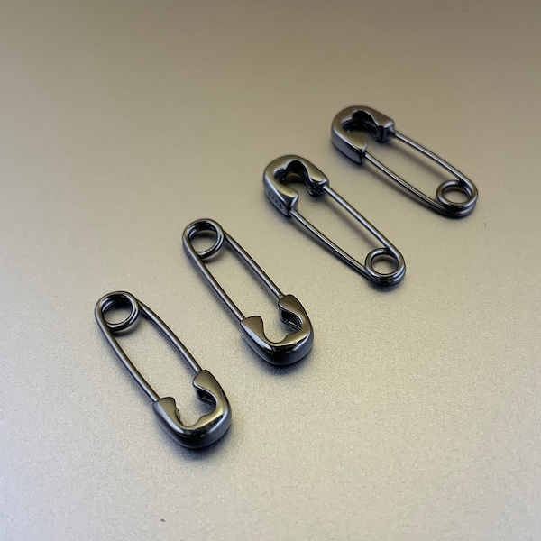 Safety Pin Earrings Etsy