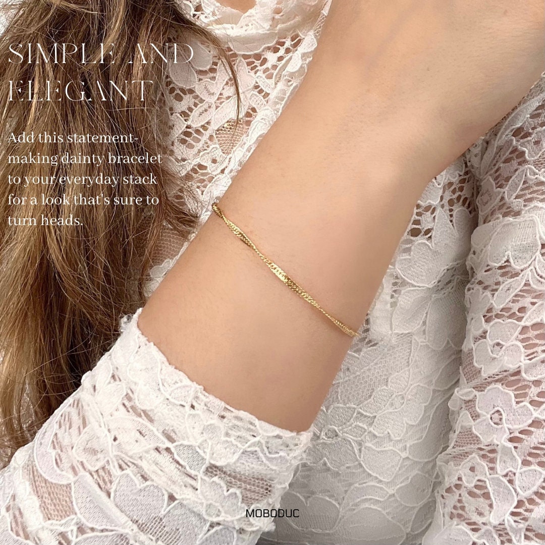 Charming Design With Diamond Chic Design Gold Plated Bracelet For Lady -  Style A275 – Soni Fashion®