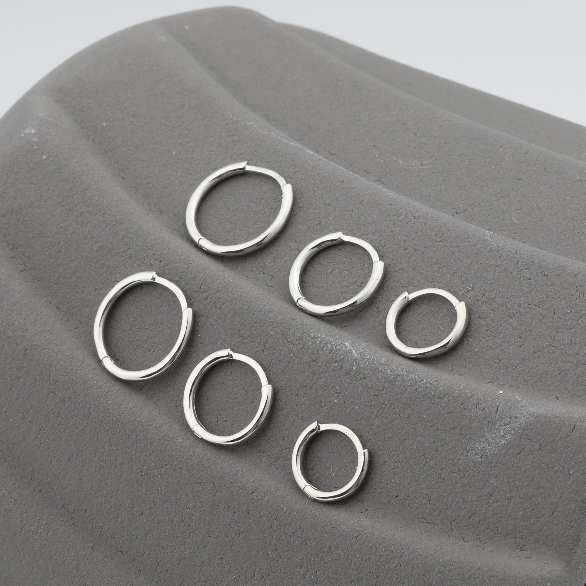 Medium Thick Silver Filled Hoops – The Treasured Accessory