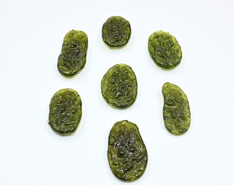 Raw Moldavite Crystal, Spiritual Crystal Supply, Czech Moldavite Stone, Rough Moldavite for Jewelry Making, Healing Energy Gemstone