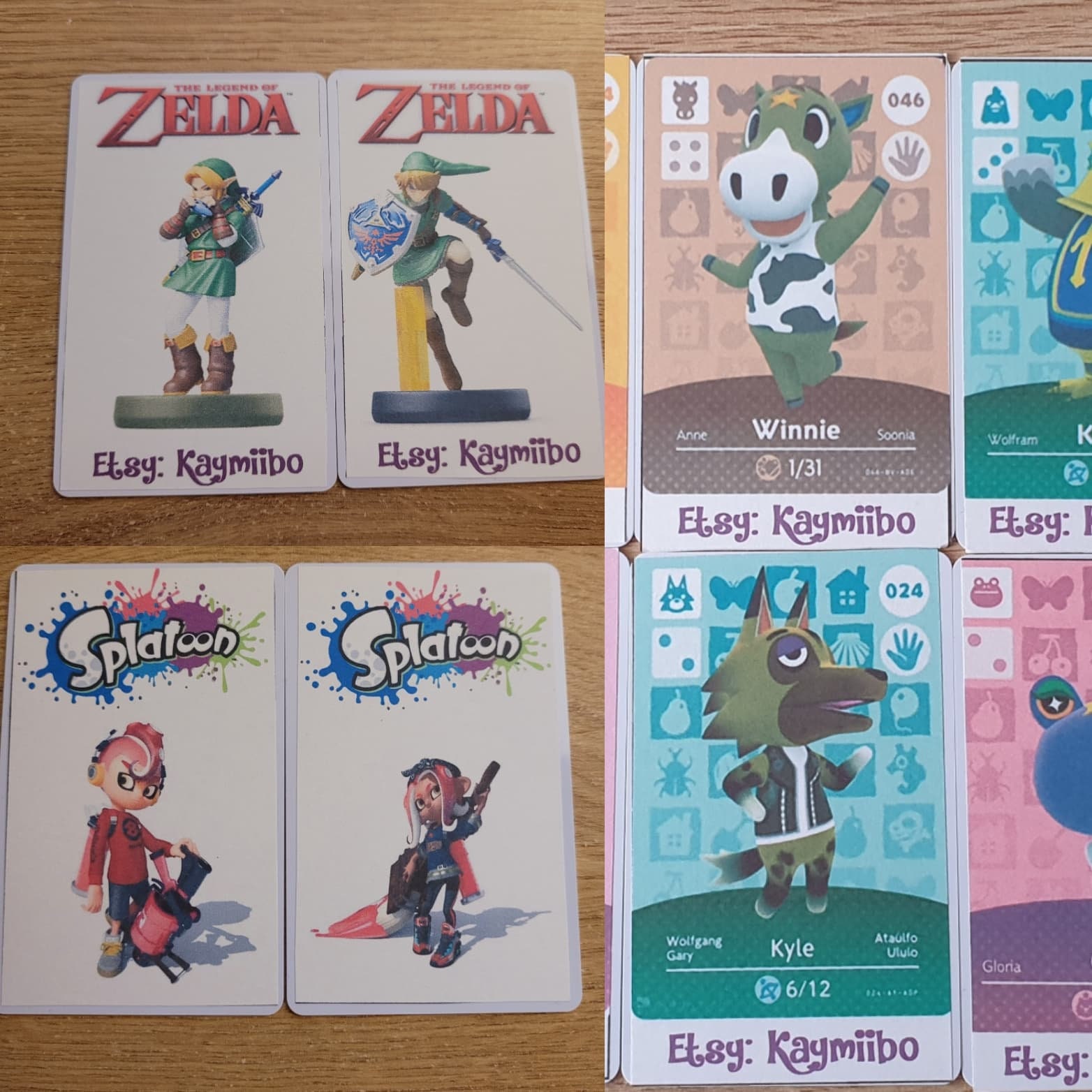 Amiibo Cards for Zelda BOTW Animal Crossing and most other | Etsy