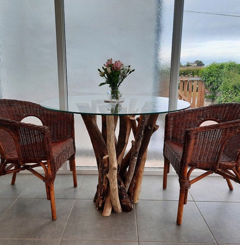 Driftwood Dining Table Etsy UK