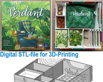 Verdant boardgame insert Digital STL-file