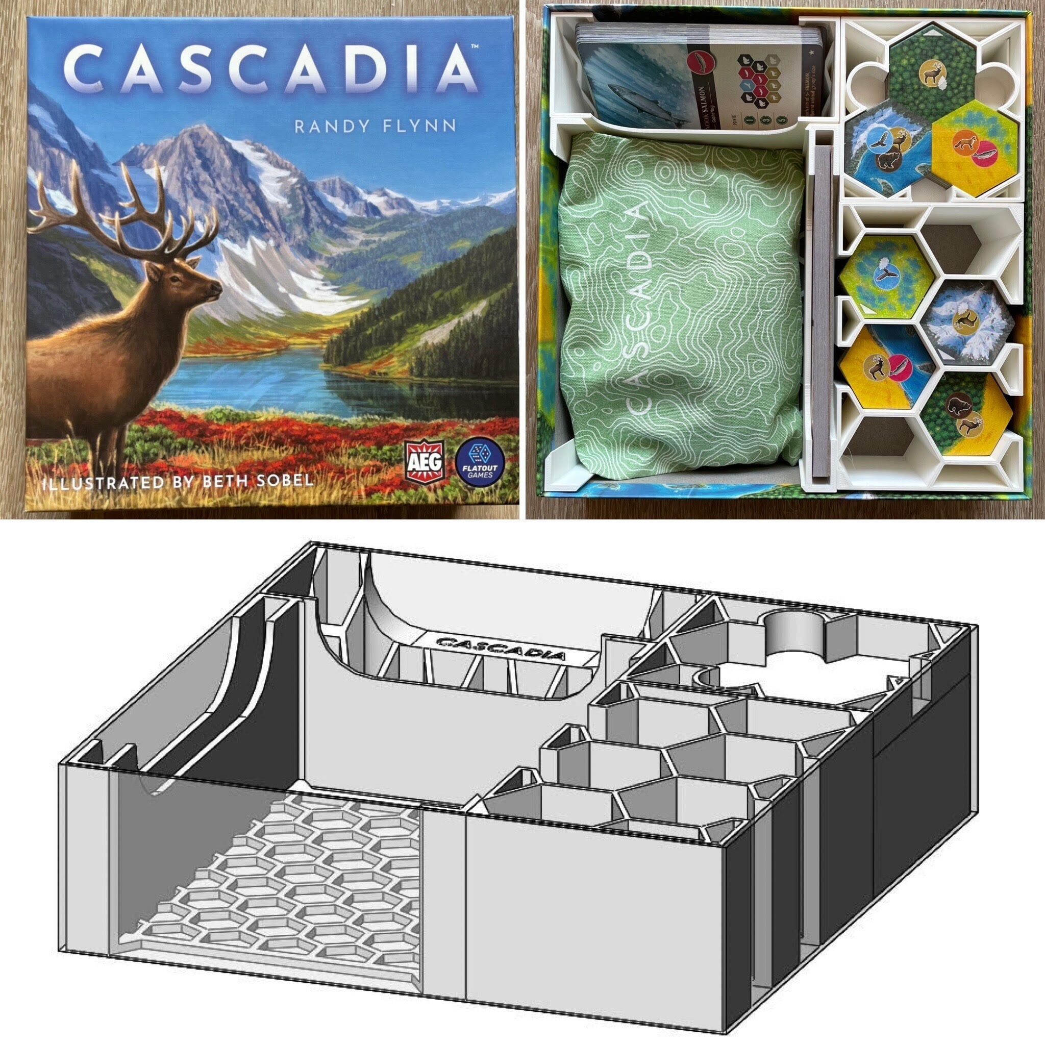 Cascadia, Board Game