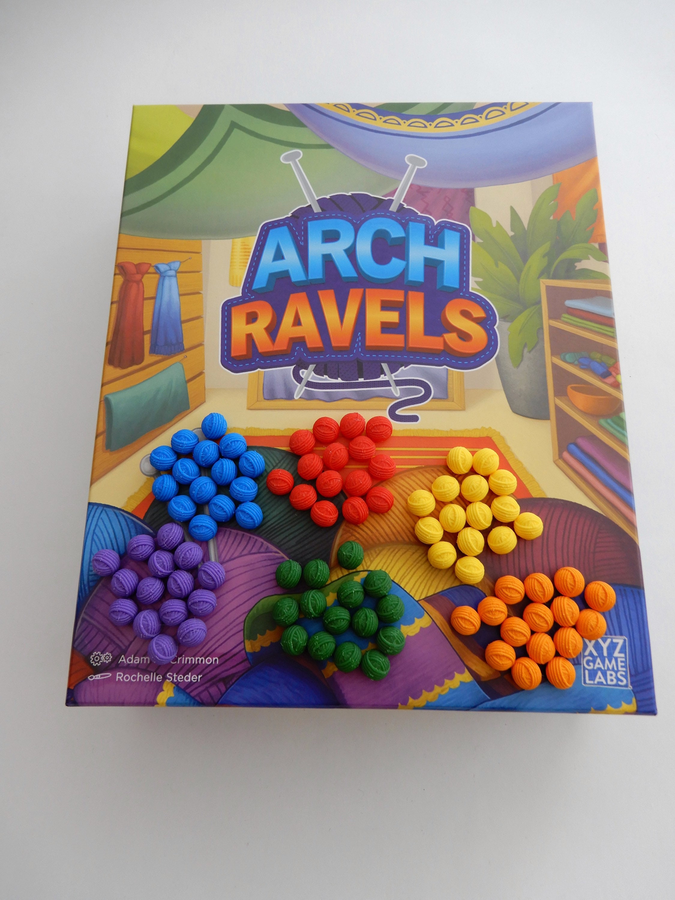 Arch Ravels Yarn Tokens for the Boardgame Etsy