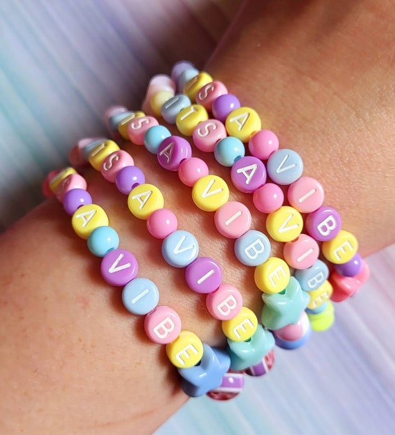 Pastel beads hotsell for bracelets