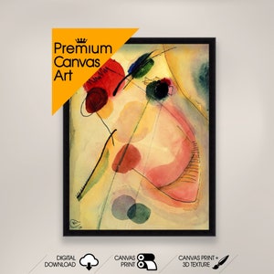 Wassily Kandinsky | Premium Quality Art Print of Famous Painting | Museum Art Print | Printable Wall Art
