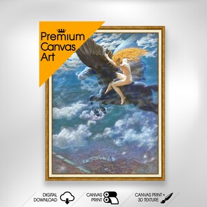 Edward Robert Hughes - Dream Idyll  | Premium Quality Art Print of Famous Painting | Museum Art Print | Printable Wall Art