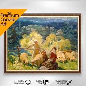 Dimitar Guidjenov Reproduction | Premium Quality Art Print of Famous Painting | Museum Art Print | Printable Wall Art