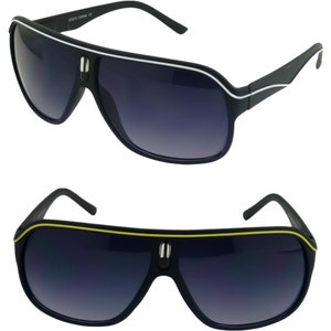 Men's Polarized Aviator 'Tony Montana' Metal Sunglasses — Eye Shop Direct