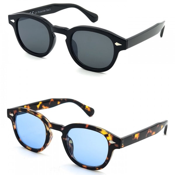 Lunettes de soleil KISS® - style Moscot mod. DEPP ICONIC - Johnny Depp homme femme Vintage unisexe