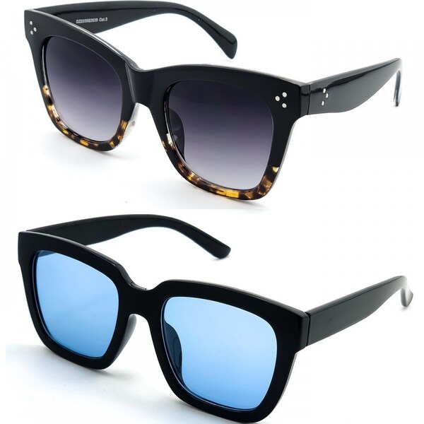 Sonnenbrille KISS® - Superb Mod. HORNY - Vintage fashion FRAU Diva glamour Oversize 50er 60er Jahre