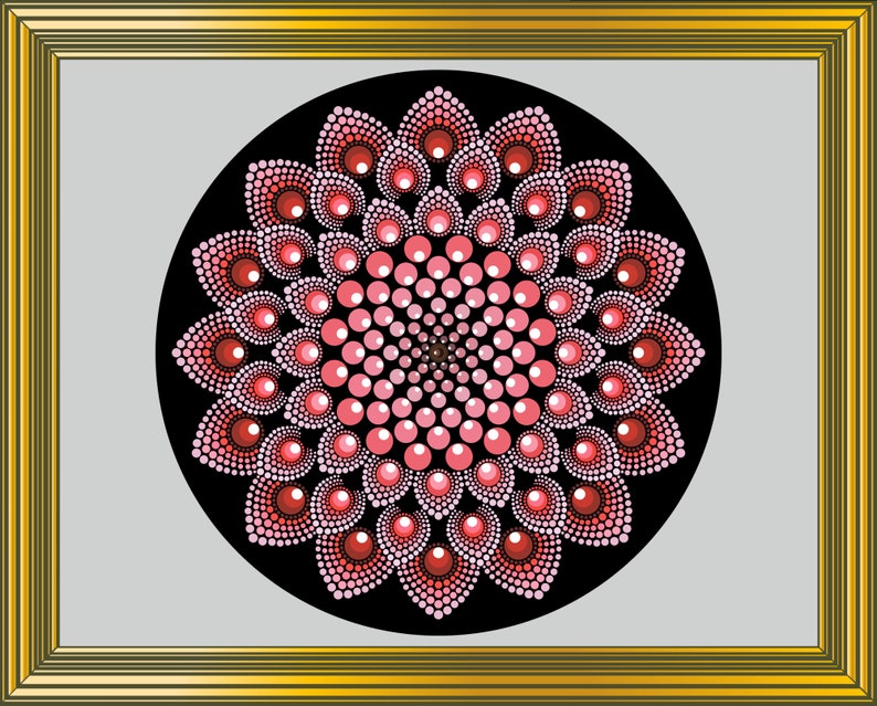 Download Cool Dot Mandala circular design SVG digital archive svg ...