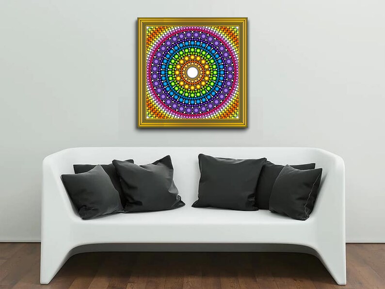 Free Free Rainbow Mandala Svg 834 SVG PNG EPS DXF File