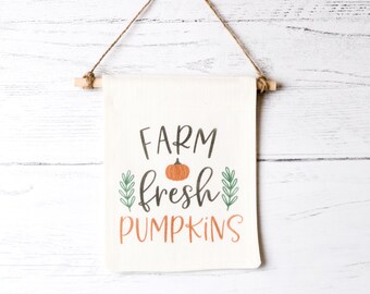 Rustic Farm Fresh Pumpkin Sign, Fresh Pumpkins, Fall Decor, Pumpkin Decor, Halloween, Pumpkins