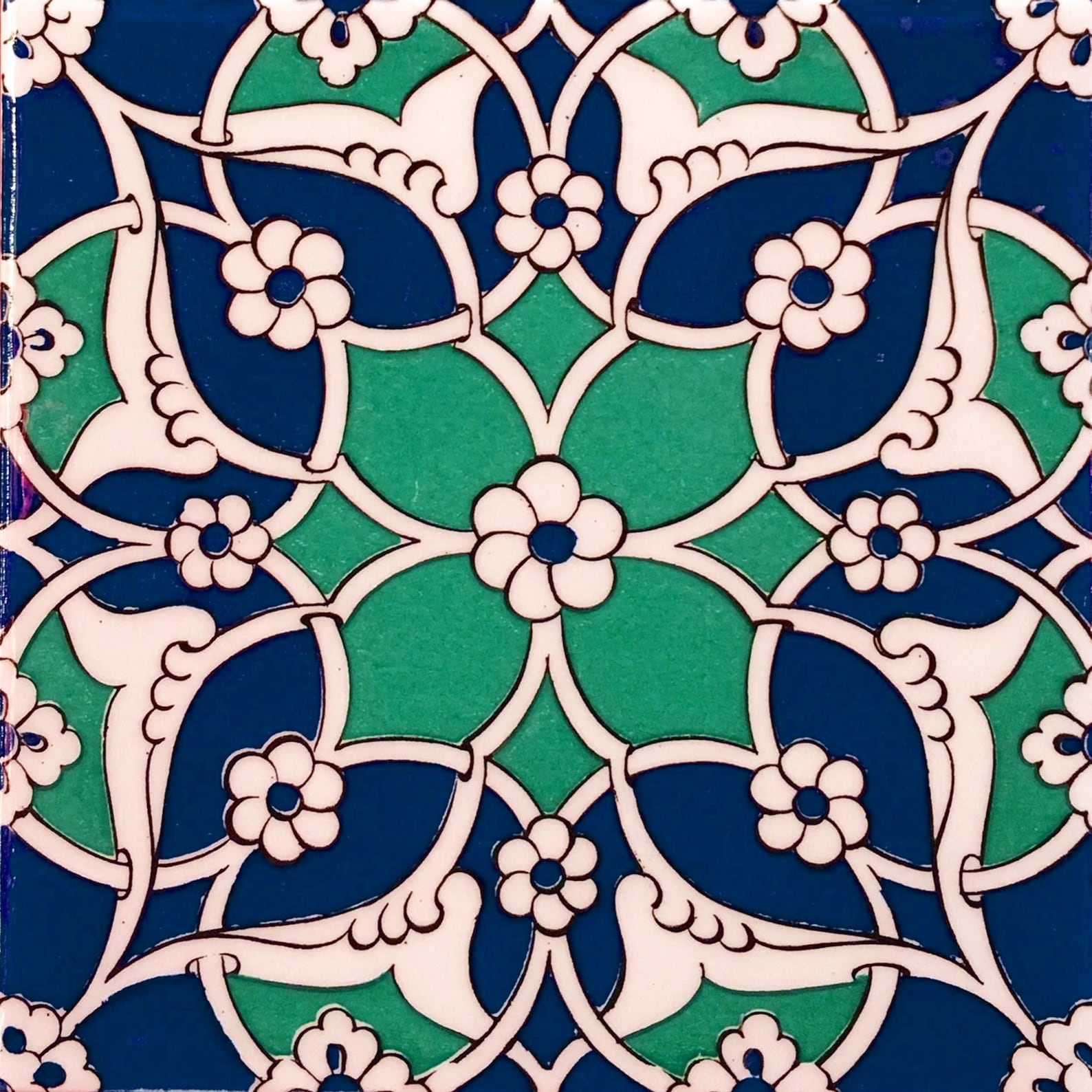 Turkish Tiles Print Vinyl or HTV 12x12 sheets Etsy