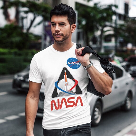 Logo Printed T Shirt NASA Tshirt Men's Womens Nasa Space Shirt Graphic Nasa  Shirt Graphic Logo Tees Birthday Present for Him and Her - Etsy