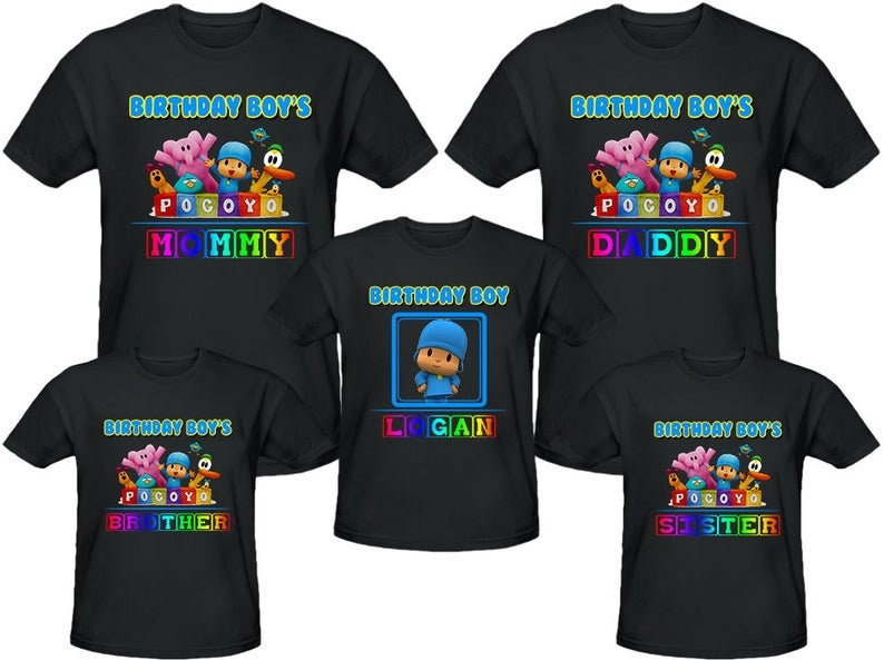 camisas personalizadas do pocoyo