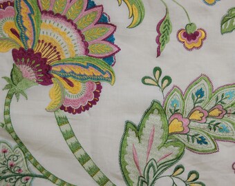 pic Manuel Canovas Embroidered Fabric https www etsy com market manuel canovas