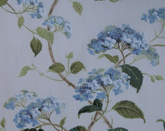 Colefax & Fowler "Summerby Blue" cushion cover