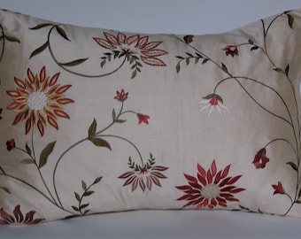 James Hare "Floral Silk" 50*35cm cushion cover