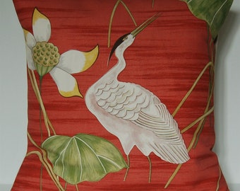 Sanderson "Heronsford" cushion cover