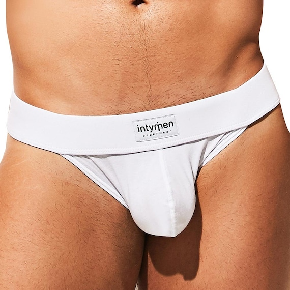 Mens Sexy Sporty Jockstrap Pouch Enhancing Bikini Centerseam G-string  Tender Thong Underwear 