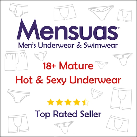 Mature Mens Sexy Stylish G-string See Through Mesh Breathable