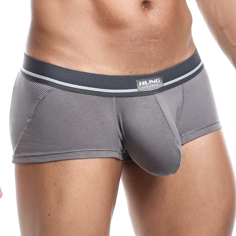 eczipvz Mens Underwear Men's Underwear Briefs Pack Enhancing Ball Pouch Low  Rise Bikini Briefs for Male,Grey 