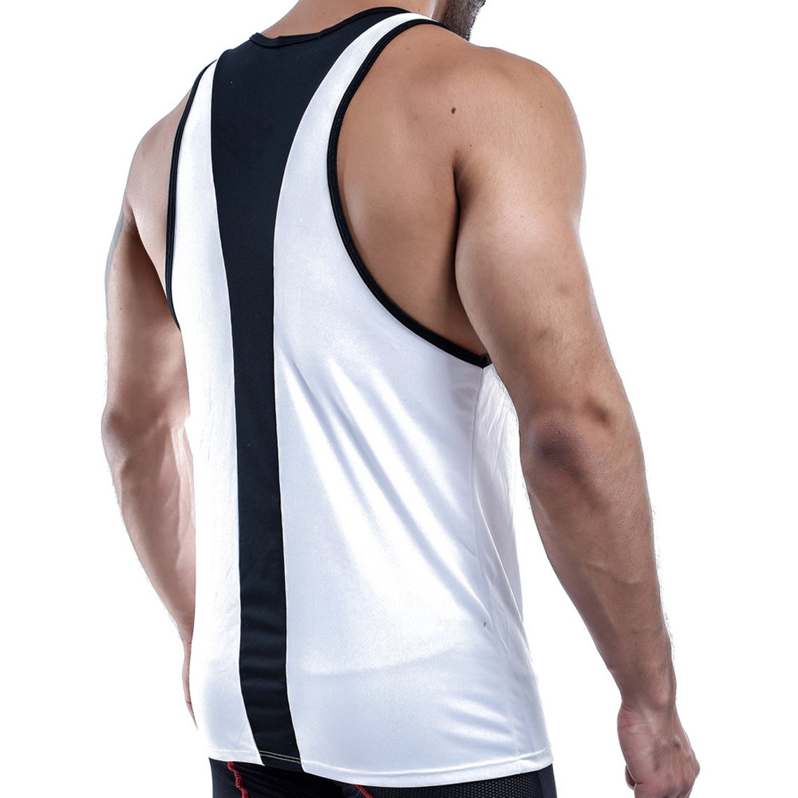 Mens Athletic Sports Slim Fit TankTop Sexy Sleeveless Etsy