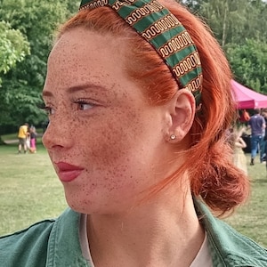 Breites Stirnband im Boho Stil Urban Girlanden Urban Outlandish Combo Einzelstück Exklusiv