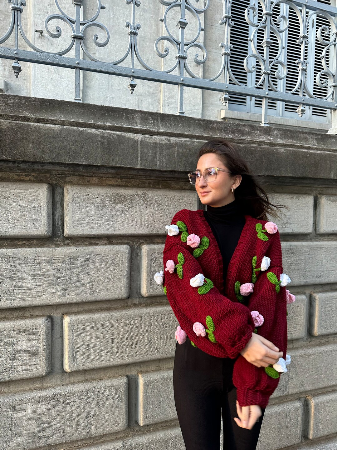 Multi Tulip Isolde Cardigan