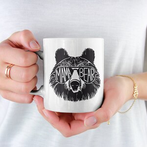 Mama Bear Mug, Mom Gifts, Mama Bear, Mom Coffee Mug, Boss Mama Coffee Mug, New Mom Gift, Mom Bear Coffee Cup, Gift for Mom