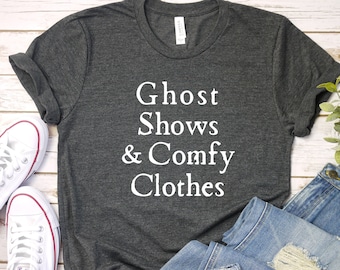 Ghost Hunter Show Shirt Ghost Hunters Paranormal T shirt Ghost Watching Woman Ghost Hunting Shirt