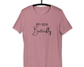Edobor Queen – T-shirt con viso e farfalla