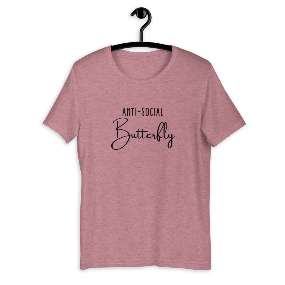 Maglietta Bambina Summer Top Farfalla Butterfly Maglietta T-Shirt Bambina 3-4 Anni Bacca