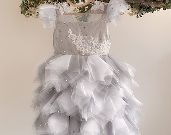 Flowergirl dress, Baby girl dress special occasion, Tutu dress