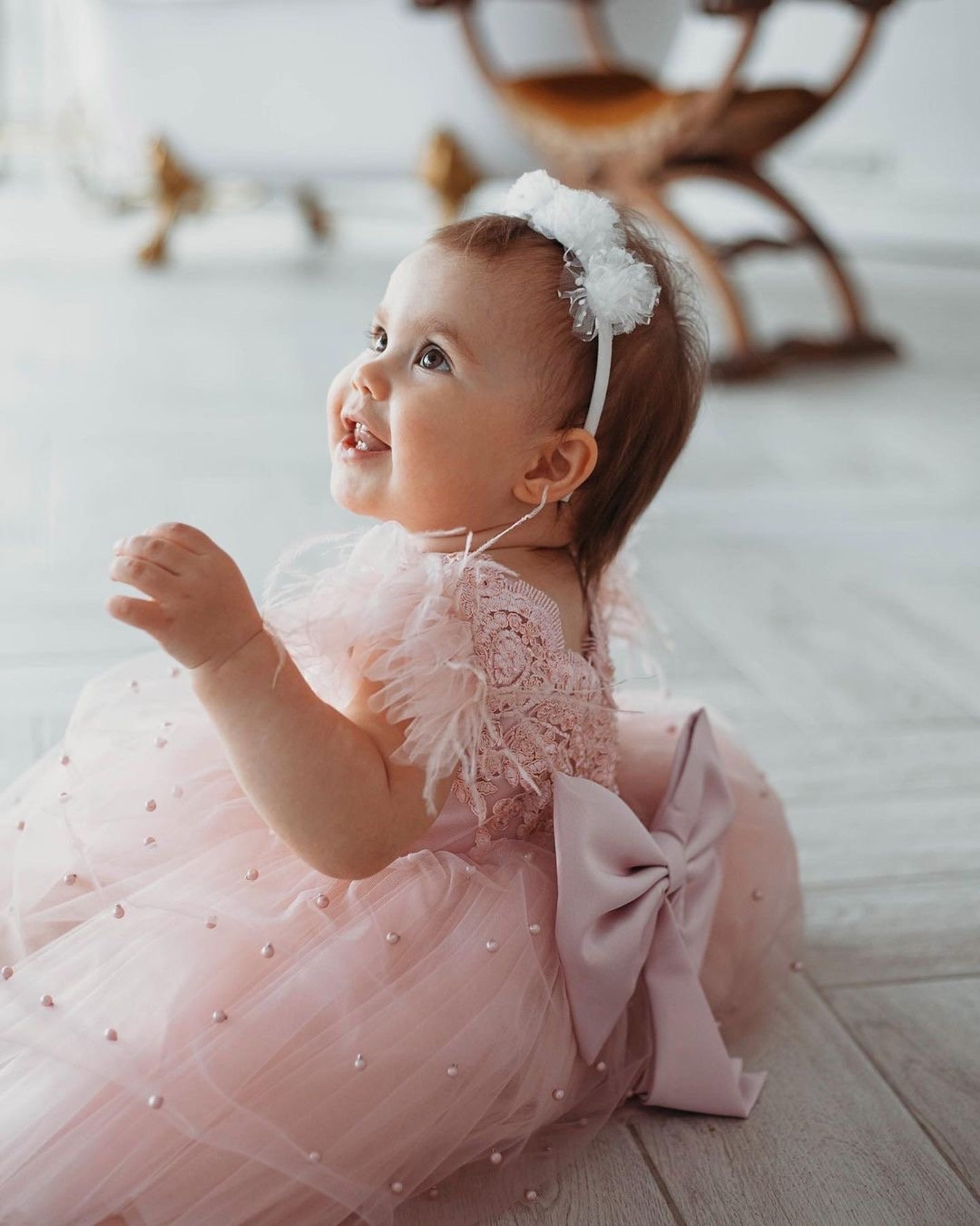 Baby Girl dress Special Occasion First Birthday Dress Baby Etsy