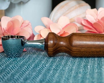 Desert Ironwood Coffee Scoop, Wooden Handle, Stainless Steel Scoop