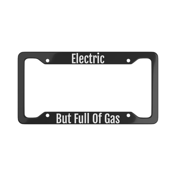Electric License Plate Cover Etsy