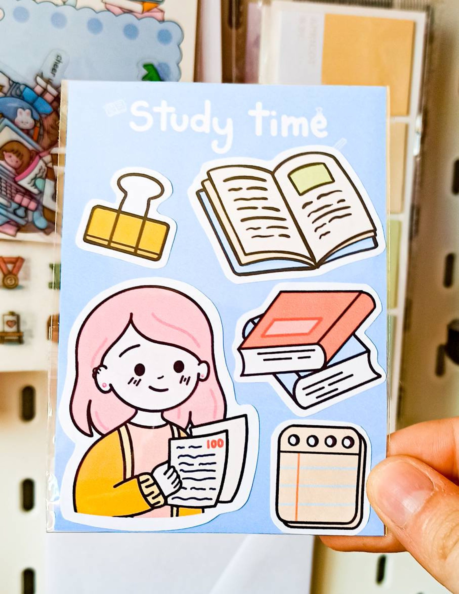 Study sticker pack Students stickers Sticker pack Etsy