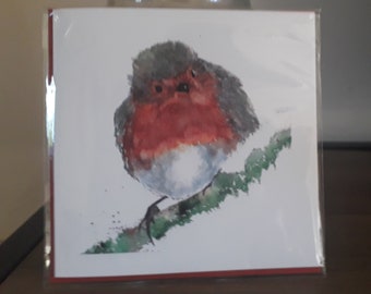 Cartolina di Natale Robin